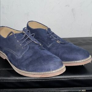 Old Navy Men's Navy Suede Oxfords